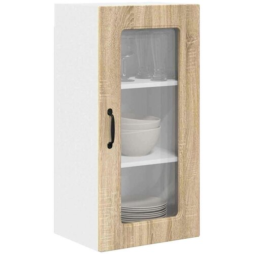 VidaXL zidni kuhinjski ormarić 2 pcs sonoma hrast 40 x 31 x 80 cm Slike