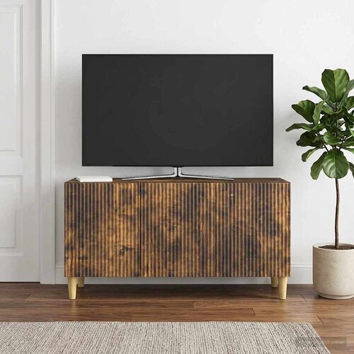  ormar 99 x 34,5 x 50 cm Dimljeni hrast Konstruirano drvo Cijene