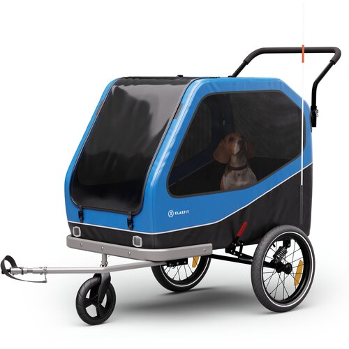 Klarfit Goldie Buggy, prikolica za bicikl, 324 l, maks. 40 kg, sklopiv, otporan na vremenske uvjete Cijene