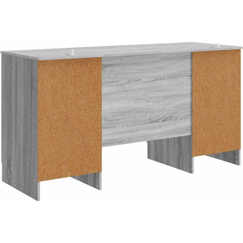  Stol Siva sonoma 142,5 x 50 x 75 cm Konstruirano drvo Slike
