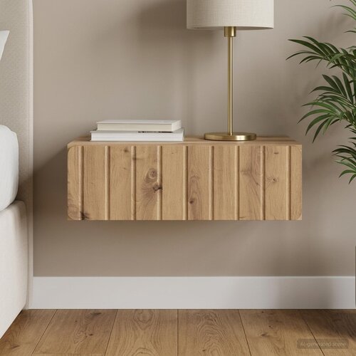 Stolna montirana na zid 59 x 34,5 x 17 cm Konstruirano drvo Slike
