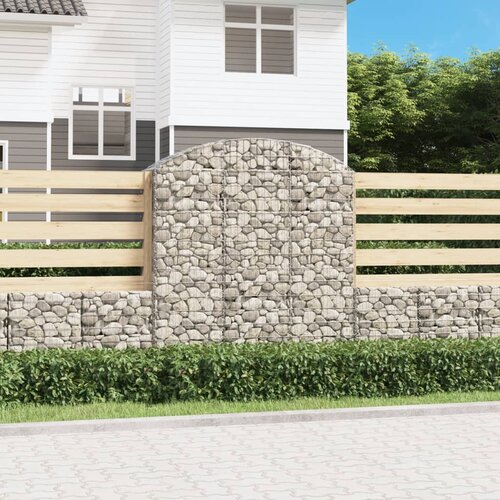  Gabionska ko&scaron;ara s lukom 150x50x160/180 cm pocinčano željezo Cijene