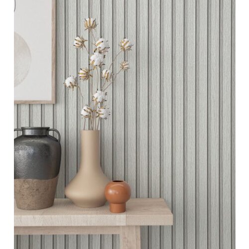 MARBURG tapeta sa prugama 10,05x0,53m 33956 sivo bijela Slike