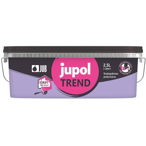 Jub Unutarnja disperzijska boja , Trend, lavanda (Ljubičaste boje, 2,5 l) Slike