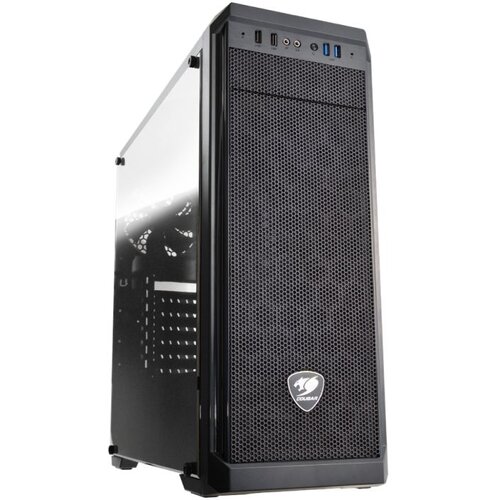 Cougar | MX330-G | PC Case | Mid Tower / Mesh Front Panel / 1 x 120mm Fan / TG Left Panel Cijene