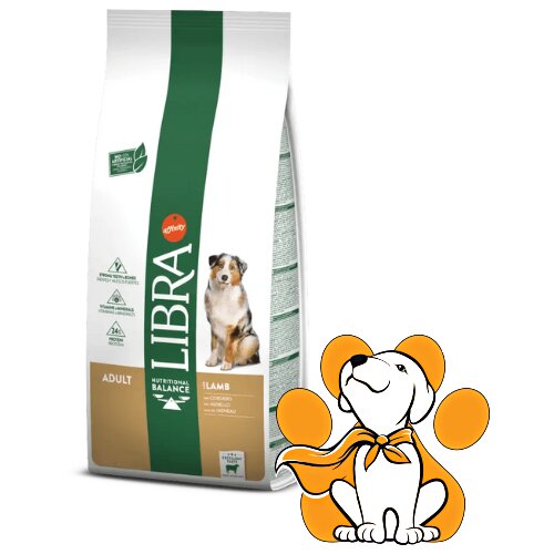 Libra dog Adult Lamb 12kg, Suva Hrana Za Odrasle Pse Na Bazi Jagnjetine Cene