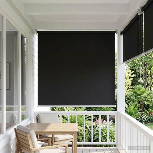  Roleta za&scaron;tita od UV zračenja Antracit 80 x 230 cm Poliester Cijene