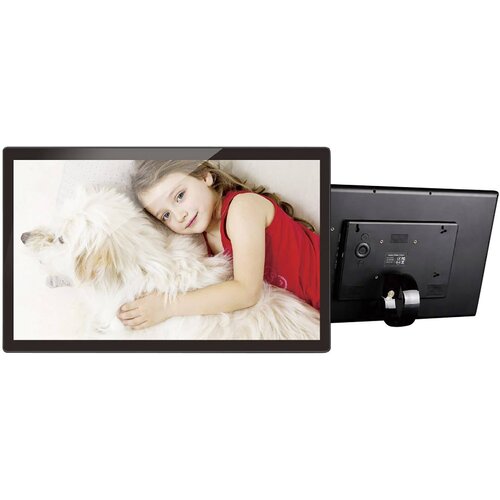 Braun Phototechnik DigiFrame 215 Business Line digitalni foto okvir 54.6 cm 21.5 palec EEK: G (A - G) 1920 x 1080 Pixel črna, (20443971) Cene