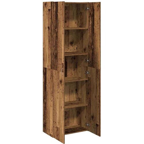 VidaXL Visoka ploča staro drvo 60x32x190 cm konstruirano drvo Slike