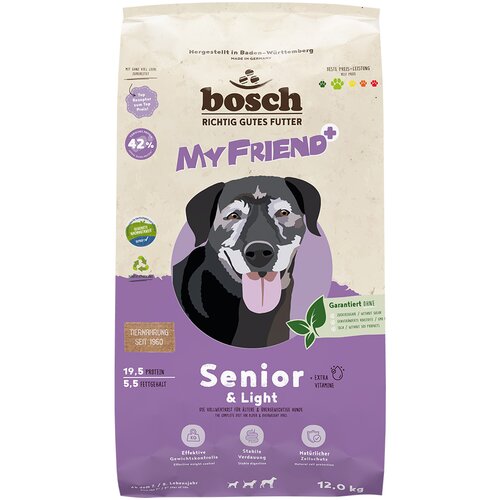 My Friend + Dog Senior & Light - Varčno pakiranje: 2 x 12 kg Cene