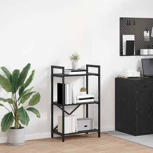  Polica Crni hrast 56 x 34 x 96 cm Konstruirano drvo Cijene