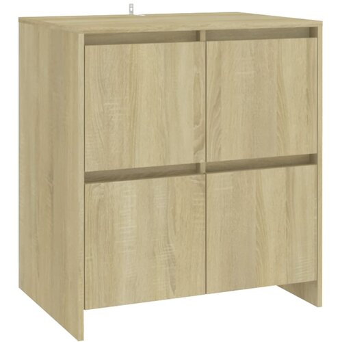 Maison Chic Komoda - Predalnik sonoma hrast 70x41x75 cm inženirski les, (21717101) Cene