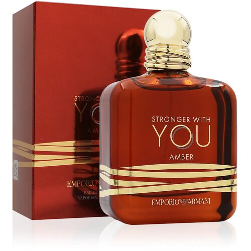 Giorgio Armani Emporio Armani Stronger With You Amber parfemska voda za mu&amp;scaron;karce 100 ml Slike