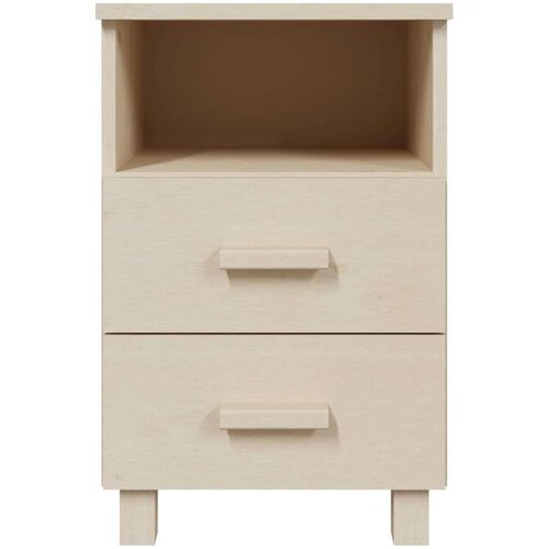 VidaXL idaxl noćni ormarići 2 kom boja meda 40x35x62 cm od masivne borovine Slike