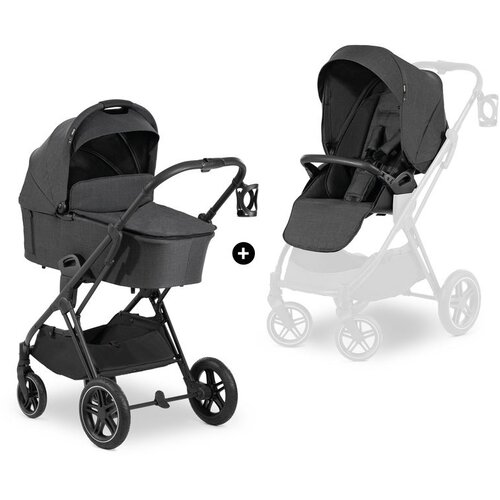 Hauck kolica Vision X Set - Melange Black Cijene