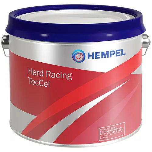 HEMPEL Trdi antivegetativni premaz Hempel Hard Racing TecCel (bel, 2,5 l)