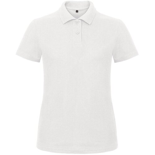  MAJICA KRATKI ROKAVI POLO B&amp;amp;C ID.001/WOMEN 180G BELA S Slike