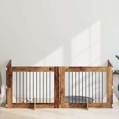  Vrata za pse z stojali 4 pcs Star les 100 x 80 cm, (5000232695) Cene