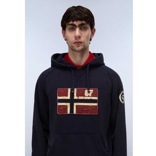 Napapijri B-archive sweat h blu marine Cene