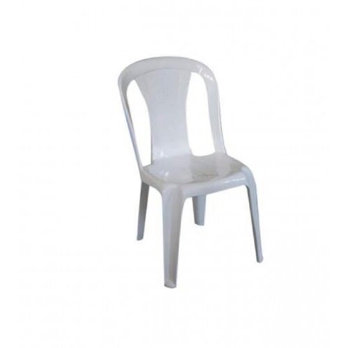 ARETA Stolica AURA 55x48x84cm PVC bijela Slike