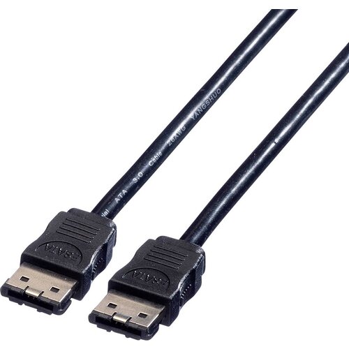 Roline trdi disk priključni kabel [1x 7-polni mo&scaron;ki konektor eSATA - 1x 7-polni mo&scaron;ki konektor eSATA] 0.50 m, (20416601) Cene