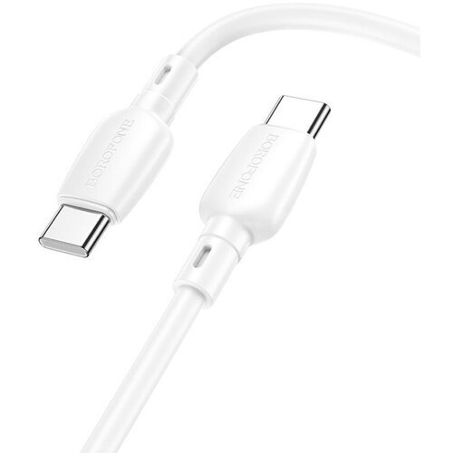  USB kabal Type-C to Type-C BOROFONE BX93 Super power 60W fast charging data white, 1m Cene