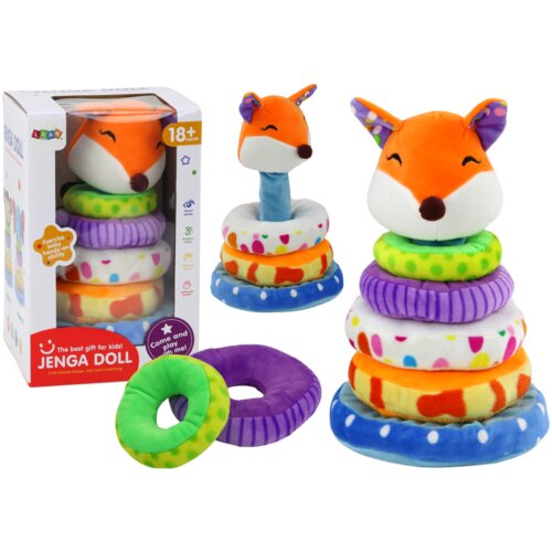  Pli&amp;scaron;ana piramida za slaganje FOX - 27 cm Slike