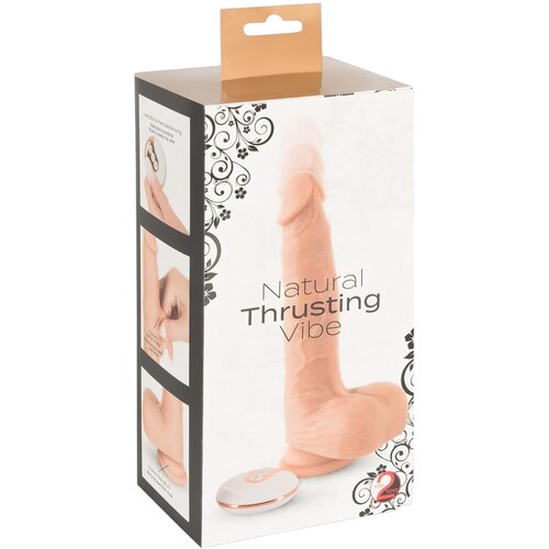 You2Toys Natural Thrusting Vibe Skin Slike