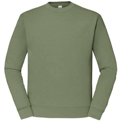 Fruit Of The Loom Oliwkowa bluza męska Set-in Sweat Slike