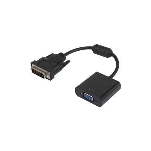 Renkforce DVI / VGA Adapter [1x Muški konektor DVI, 24 + 1 pol - 1x Ženski konektor VGA] Crna s feritnom jezgrom, pozlaćeni kontakti Renkf Cijene