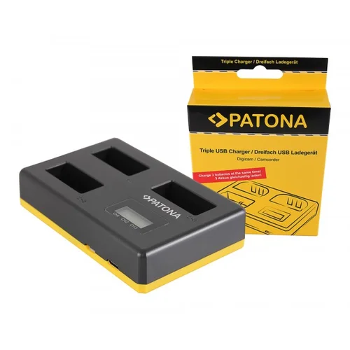 Patona USB trostruki punjač f. Canon LP-E17