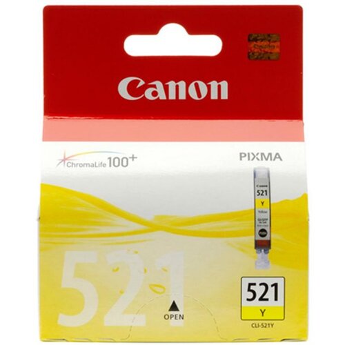Canon KARTU&amp;Scaron;A CLI-521Y INK Yellow - 2936B008, (21734958) Slike