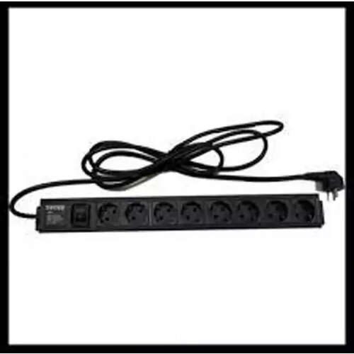 Netiks 220V razvodni PDU panel 191U sa 8 utičnih mesta,prekidač,prenaponska zaštita,kabl 1.8m PDU-8SP-1U Cene