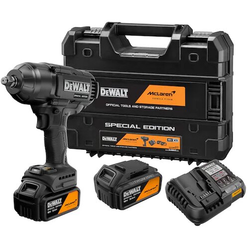 Dewalt DCF99MP2T aku udarni odvrtač 1/2&amp;quot; 18V xr 1396Nm mclaren (2x5.0Ah powerstack) Slike