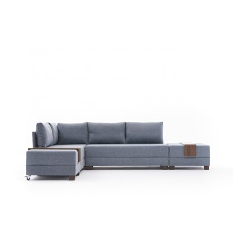  Fly Left - Blue Blue Corner Sofa-Bed Slike