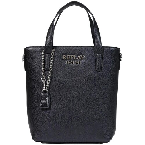 Replay Torbe TEXTURIZED SYNTHETIC FW019Z.000.A7243S Črna Slike