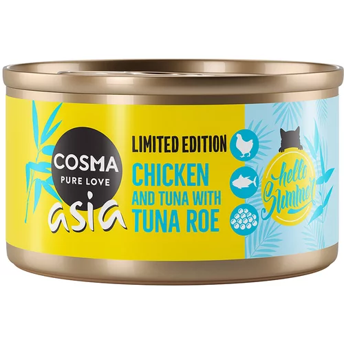 Cosma Asia ljetno izdanje: piletina s tunjevinom i ikrom tune - 24 x 85 g