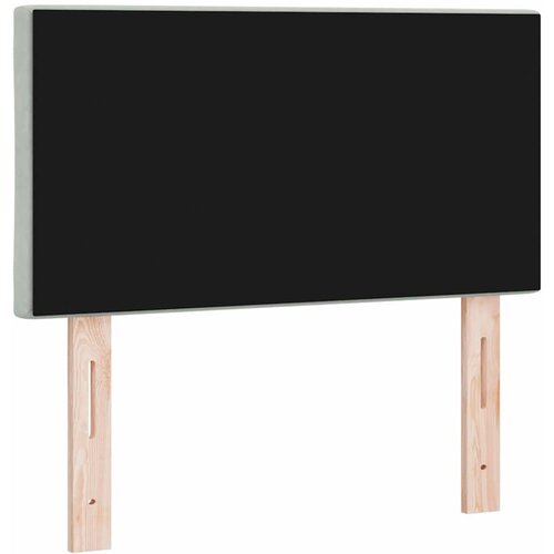  LED glava kreveta Svijetlo siva 80 cm Bar&amp;scaron;un Slike