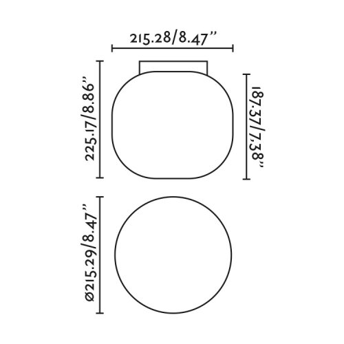 Faro 68610 - Plafonsko svetlo AMELIA 1xE27/15W/230V IP44 bela Slike
