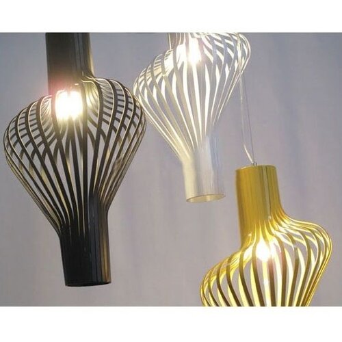 Toolight geometrijska stropna svjetiljka crna APP484-1CP Slike
