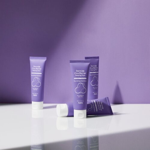 PURITO Dermide Cica Barrier hidratantna noćna krema s ceramidima 80 ml Slike