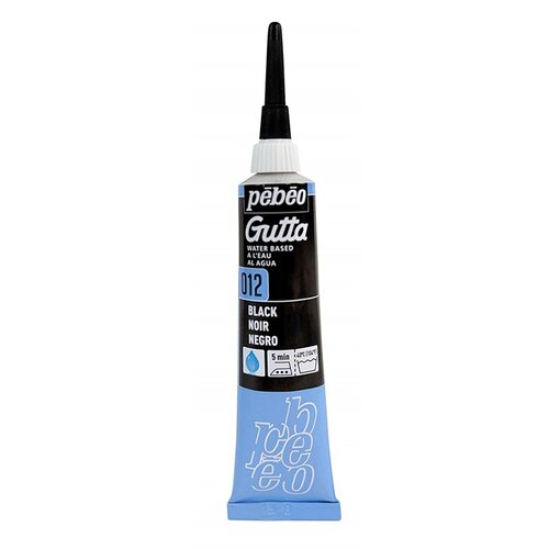 PEBEO kontura za svilu Pebeo Gutta 20 ml Black Cene