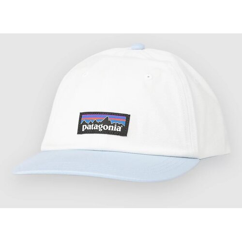 Patagonia P-6 Label Trad Kapa s šiltom birch white w / fleck blue Cene