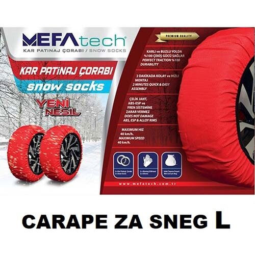 888 Car Accessories čarapa za sneg veličina l 2kom Cene