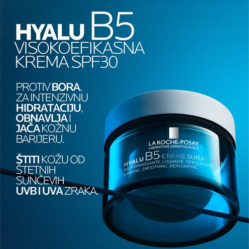 LAROCHE-POSAY Hyalu B5 Suractivated Cream SPF30 koncentrirana krema zamjensko punjenje SPF 30 50 ml Slike