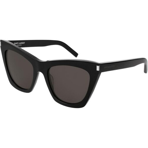 Saint Laurent SL214KATE 001 ONE SIZE (55) Črna/Siva Slike