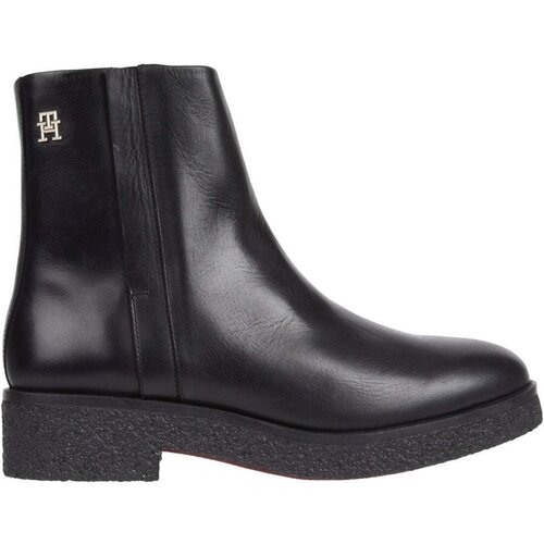 Tommy Hilfiger Gležnjarji - Črna Slike