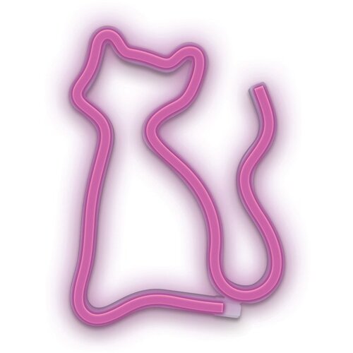 Forever Neonska LED lučka mačka - Light + USB Slike