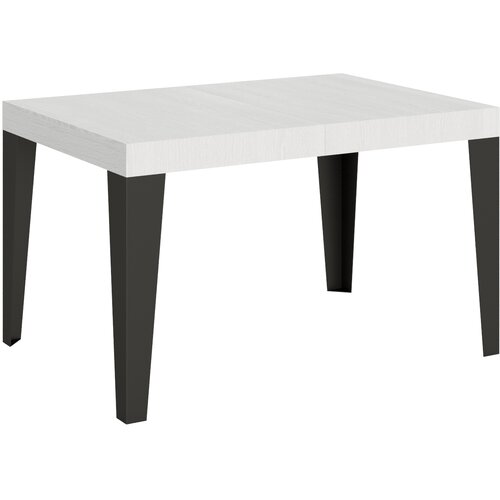 Itamoby   Flame (90x120/224 cm) - bela, barva nog: antracit - raztegljiva jedilna miza, (20843011) Cene