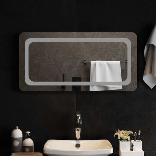  LED kupaonsko ogledalo s ogledalom *Transparent*an 80 x 40 cm Slike